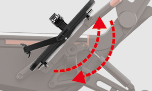 Pédales auto-réglables